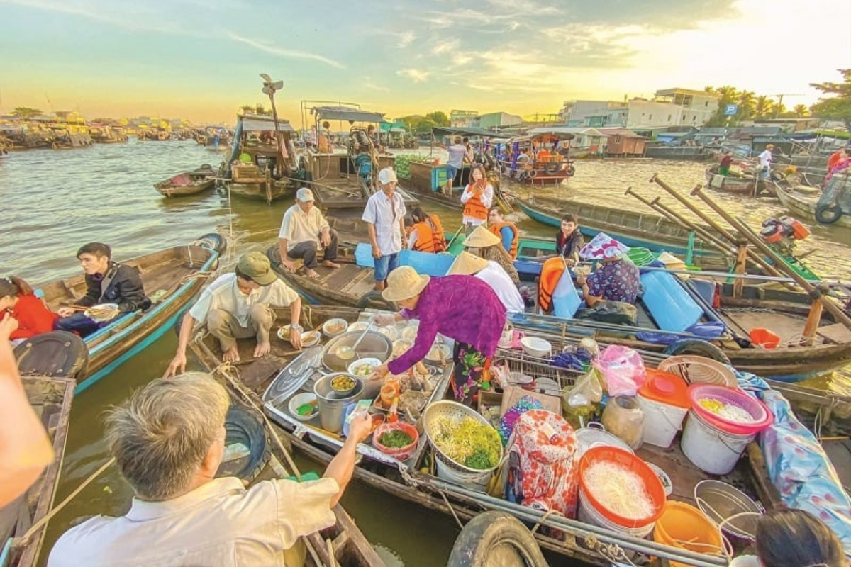 Chợ nổi Cái Răng